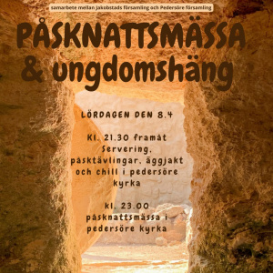 Påsknattsmässa i Pedersöre kyrka