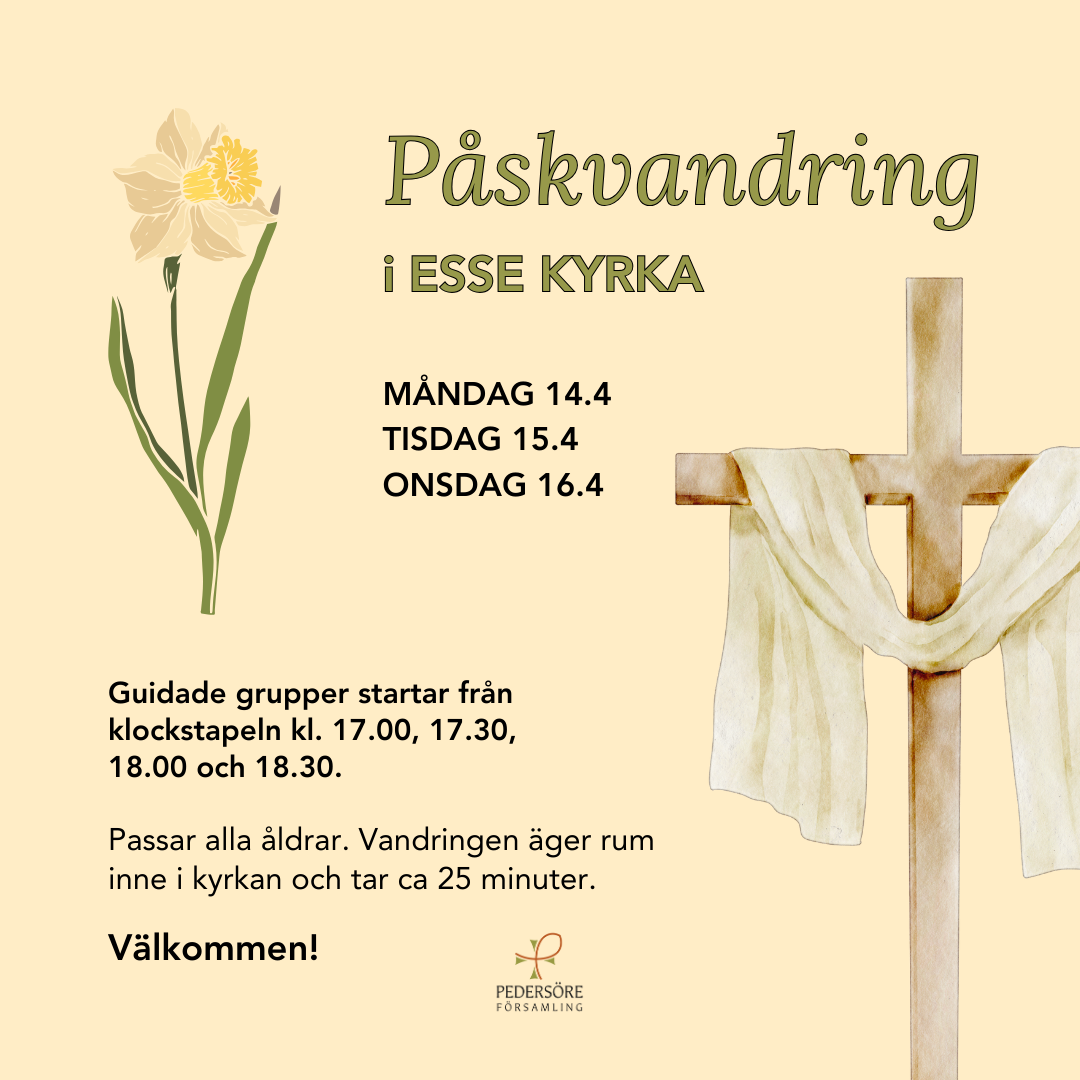 Påskvandring i Esse Narciss, kors
